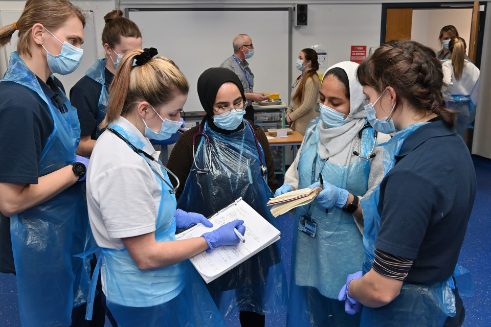 University of Bolton students take part in ground-breaking health care simulation day