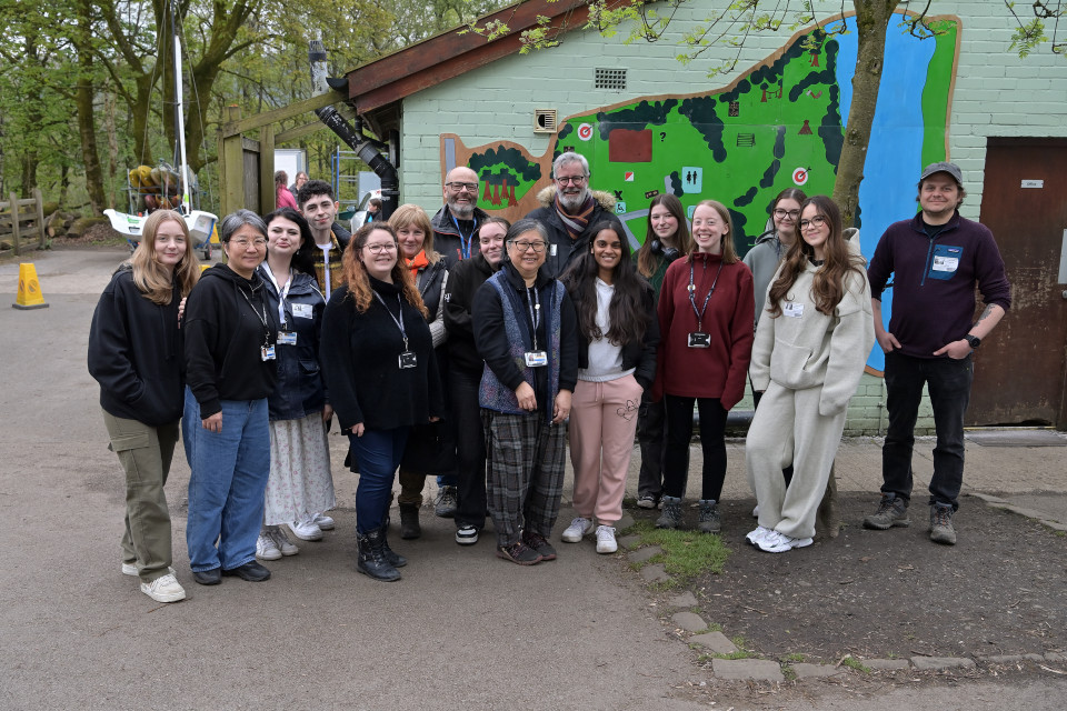 University of Bolton students unveil their artwork at Anderton Centre