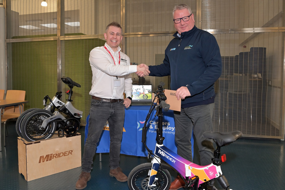 North West e-bike company praises partnership with University of Bolton
