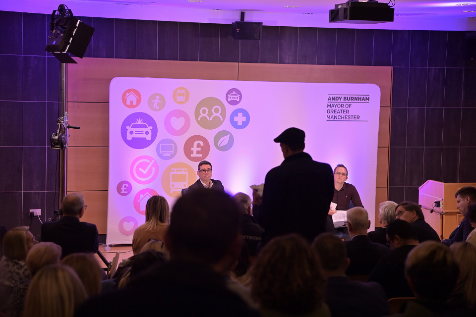 University of Bolton hosts Andy Burnham’s Greater Manchester Mayor’s Question Time event