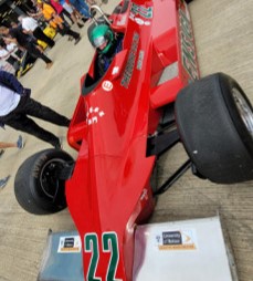 NCME students support F1 racing car at popular Silverstone race meeting