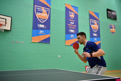 student Uni Bolton Table Tennis