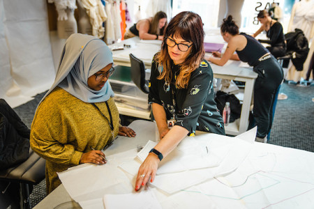 Fashion and textiles at Bolton