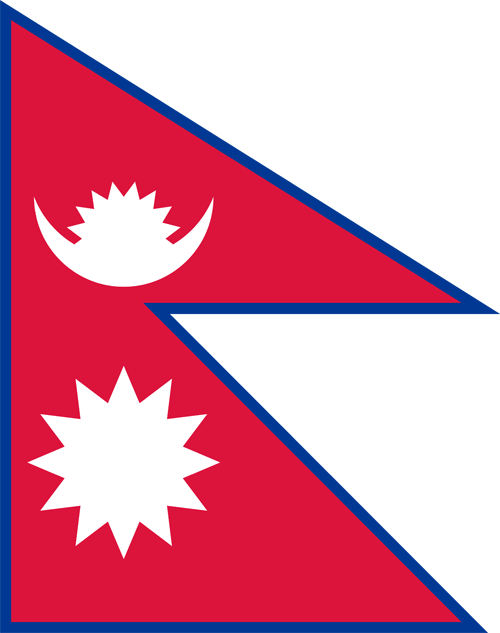 nepal flag small