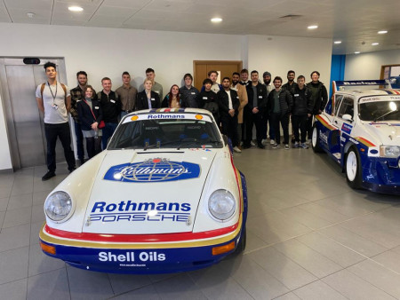 Prodrive welcomes Bolton University students 