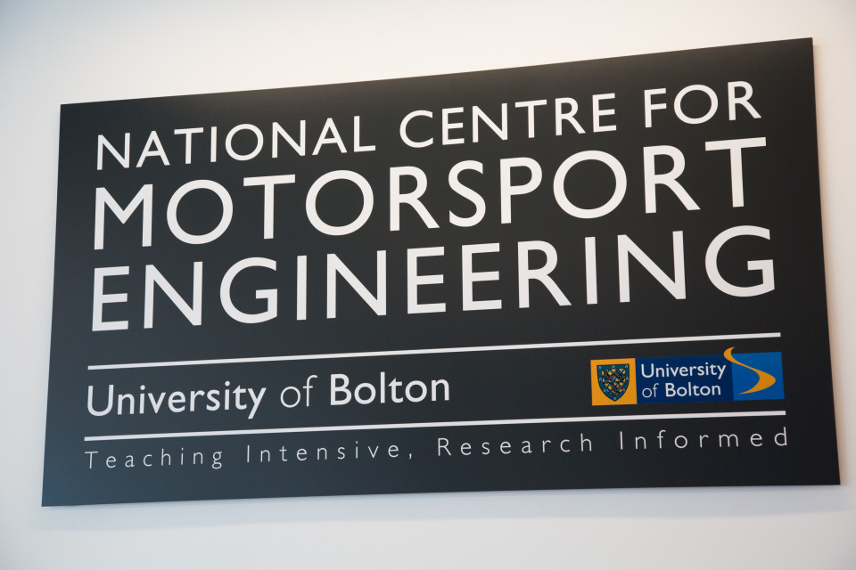 Business Secretary visits University's innovative National Centre for Motorsport Engineering