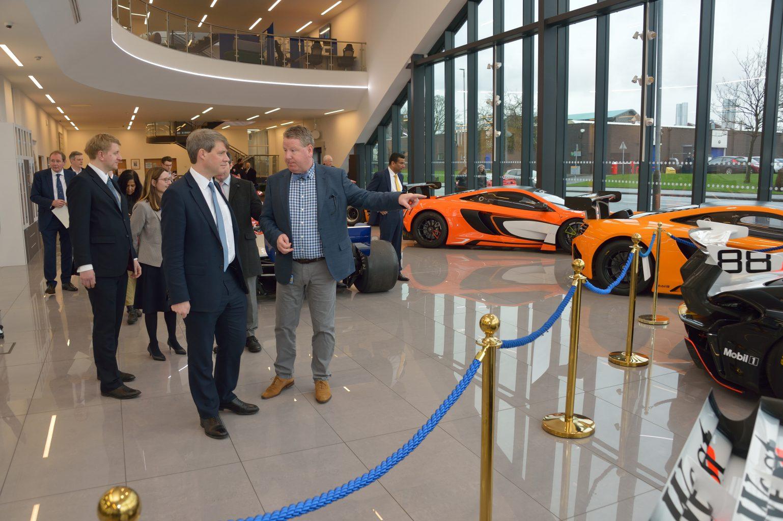 The Minister Of State For Universities, Science, Research & Innovation Visits The University of Bolton