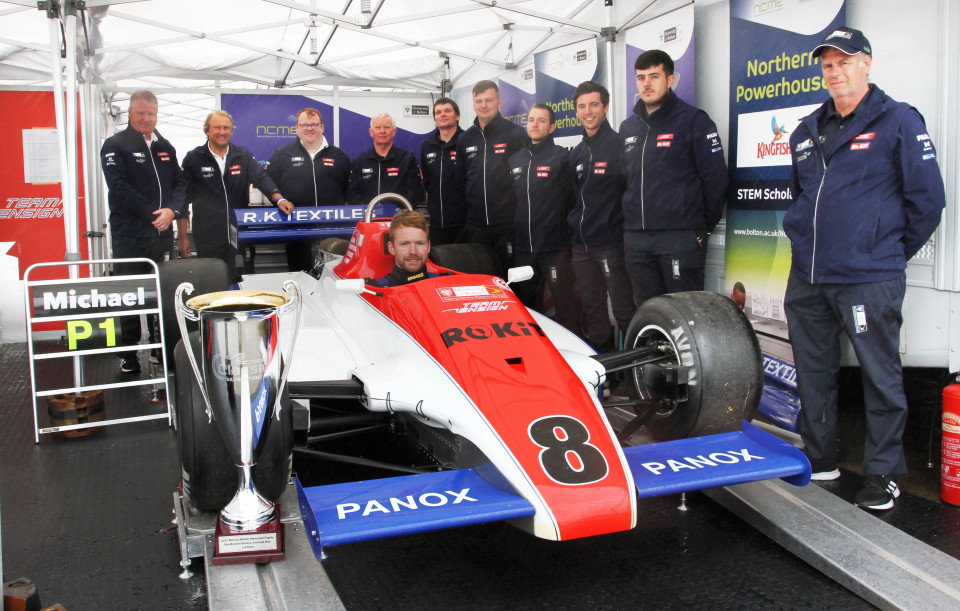 University student motorsport team celebrates amazing Formula One double victory