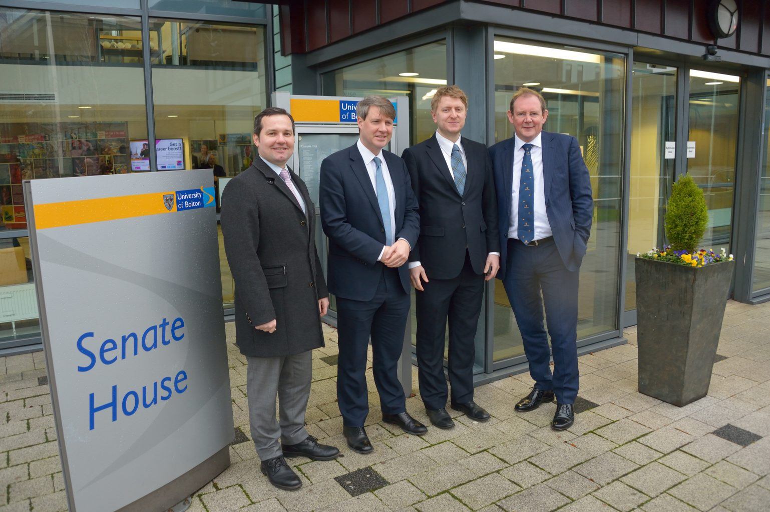 The Minister Of State For Universities, Science, Research & Innovation Visits The University of Bolton