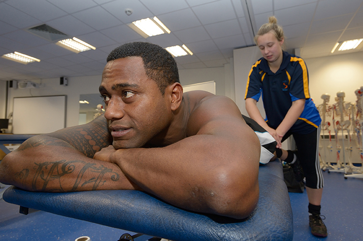 Akuila Uate FijI Rugby Player in Bolton One