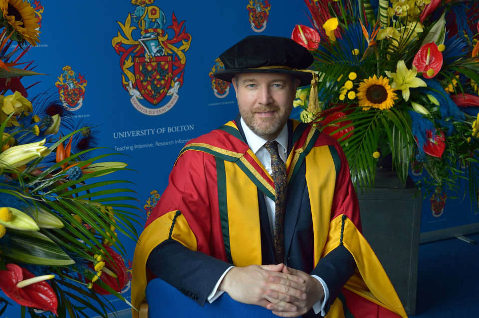 Head of Universities UK’s ‘delight’ as he receives Honorary Doctorate from University