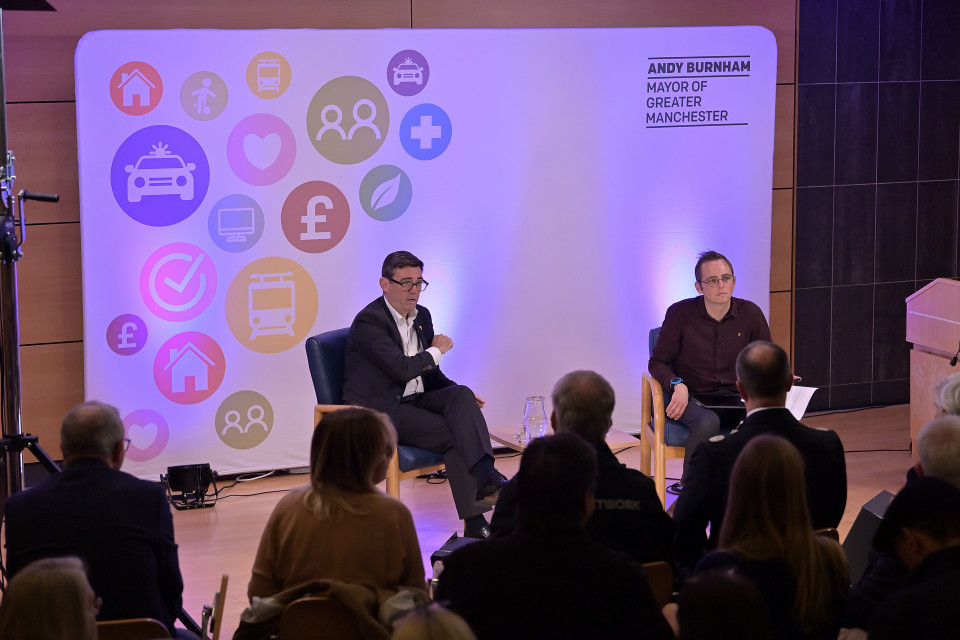 University of Bolton hosts Andy Burnham’s Greater Manchester Mayor’s Question Time event