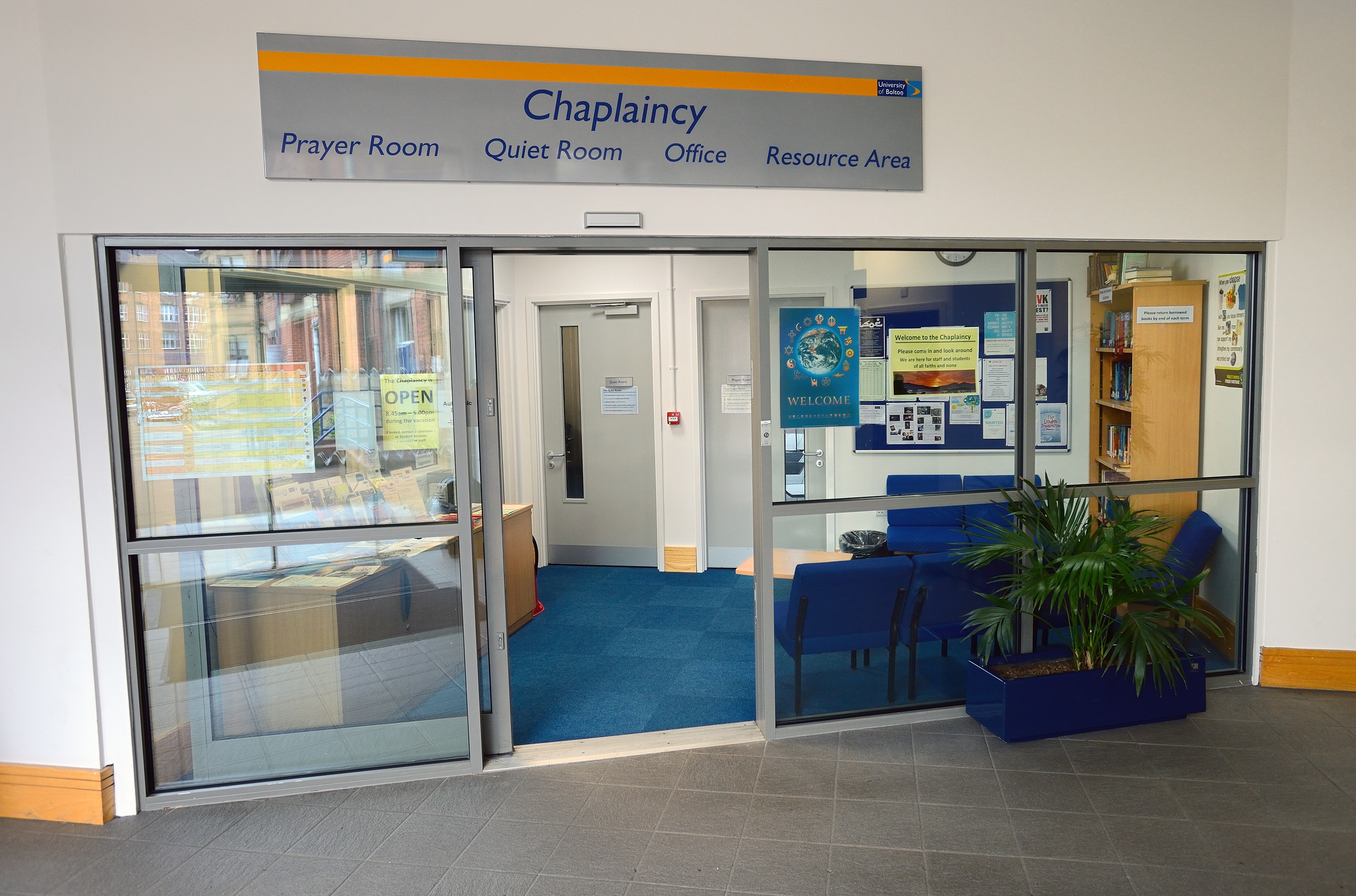 Chaplaincy Entrance 2