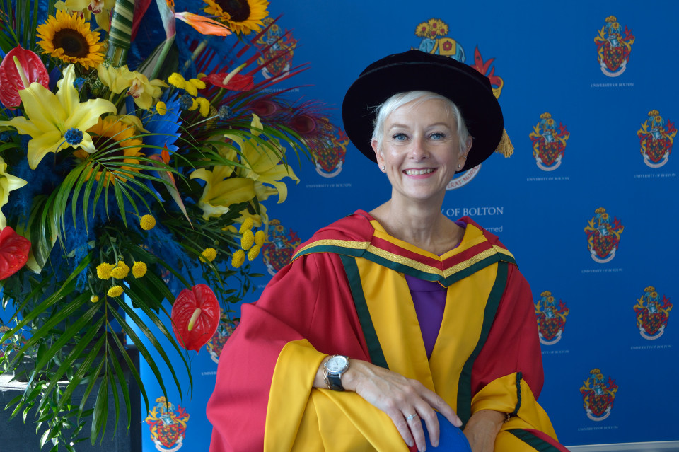 Chief Executive of Bolton NHS Foundation Trust receives Honorary Doctorate from University