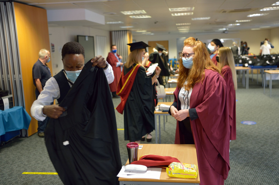 University nursing students celebrate special 'Alternative Graduation'