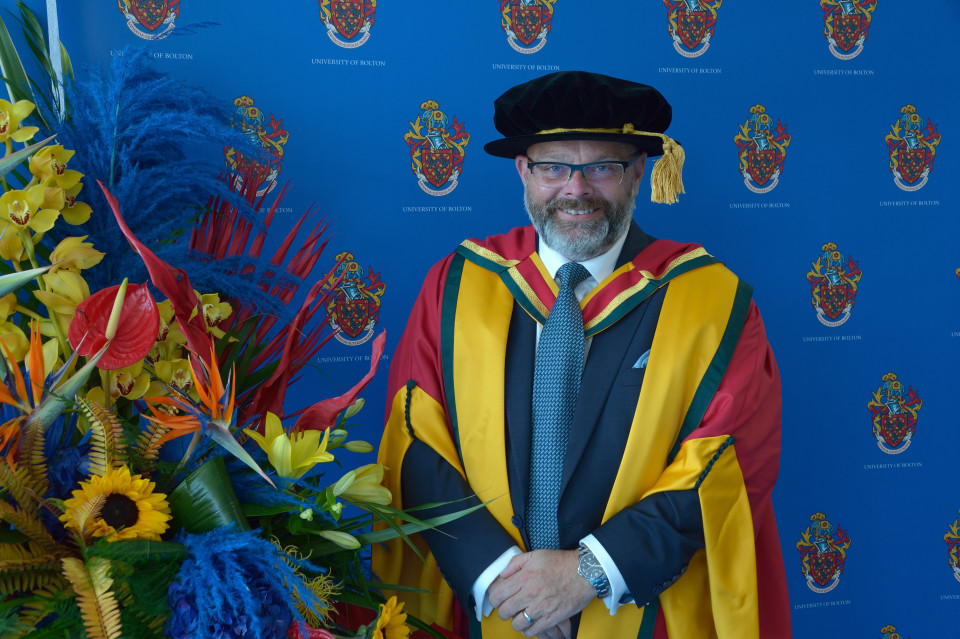 Boss of the LGBT Foundation “delighted and humbled” by Honorary Doctorate from University