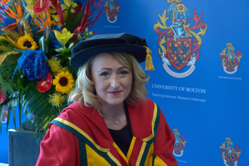 MP Rebecca Long-Bailey receives Honorary Doctorate from University