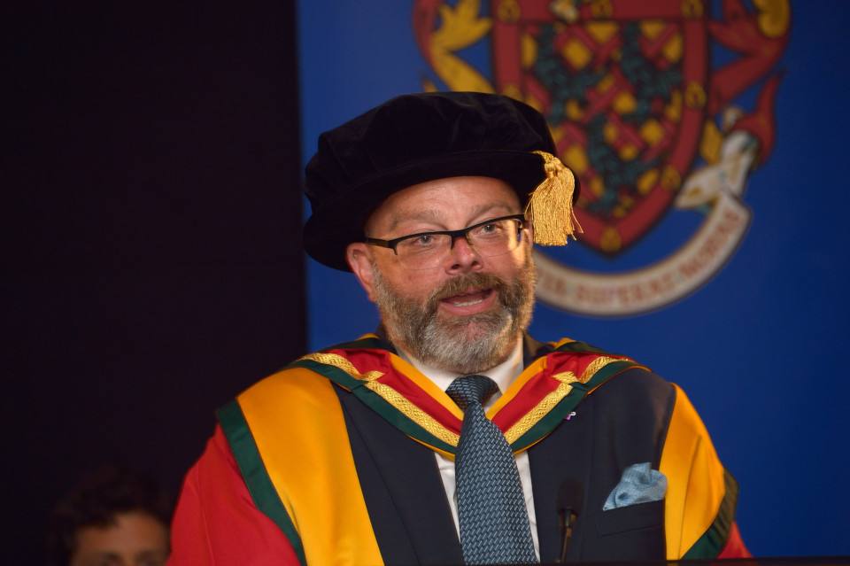 Boss of the LGBT Foundation “delighted and humbled” by Honorary Doctorate from University