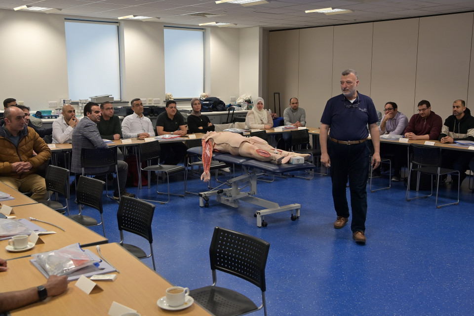 University of Bolton hosts surgical training course to enable medics to treat injured in Gaza
