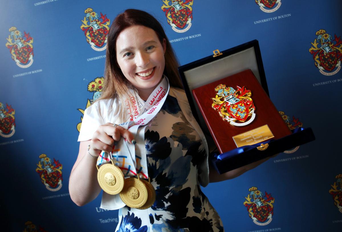 Olympian Kiera Byland Receives Special Honour at Graduation Ceremony