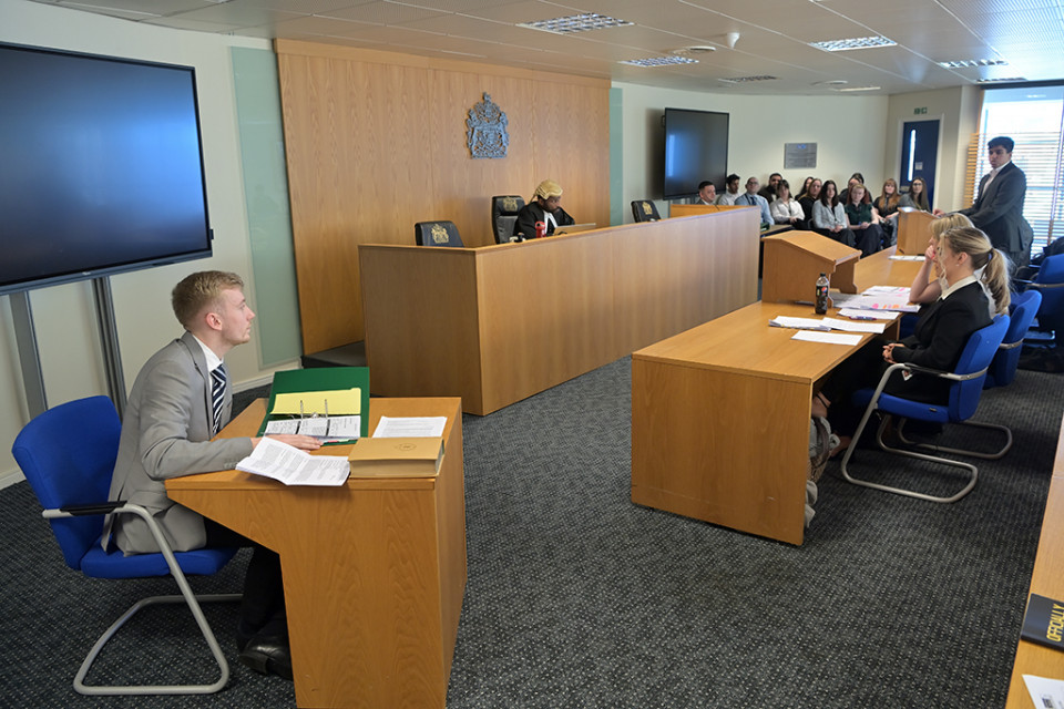 University of Bolton Health and Law Students Gain Invaluable ‘Real-Life’ Courtroom Experience in Law Moot