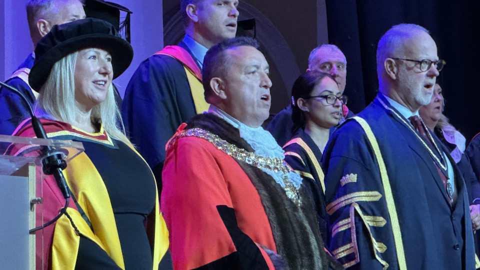 University of Bolton nursing and midwifery students celebrate at graduation ceremonies