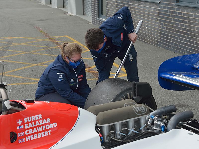 Female motorsport professionals share their top tips for students