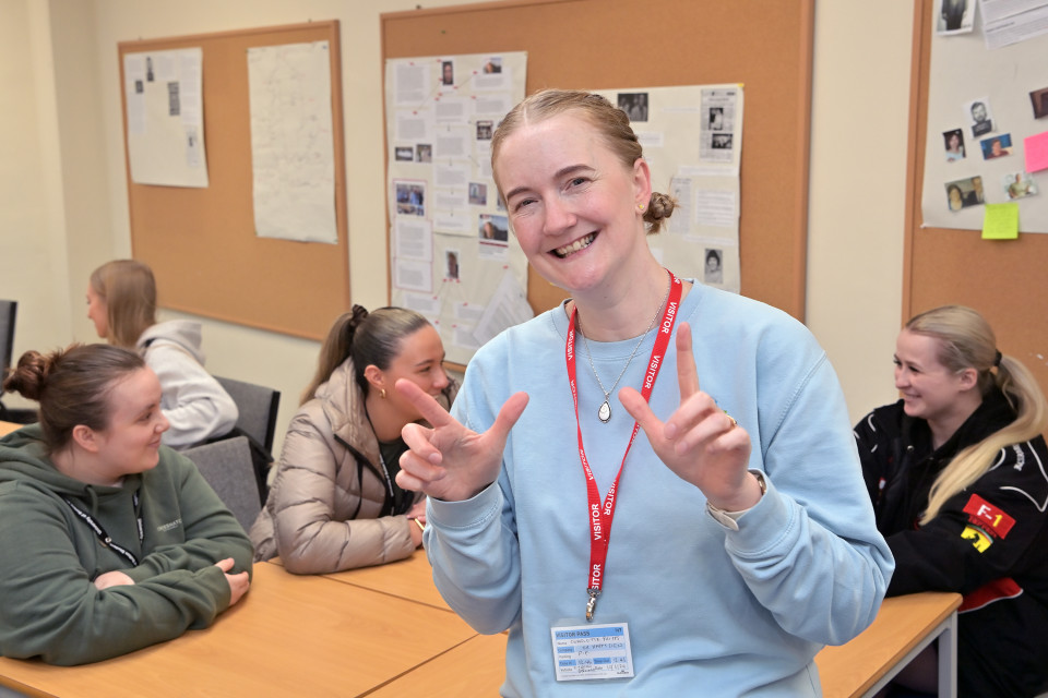 University of Bolton Paramedic Students Learning Sign Language to Help Break Down Barriers