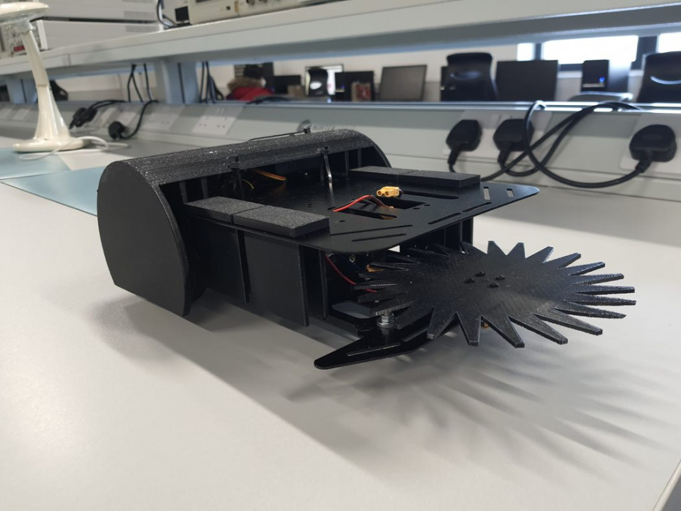 University of Bolton engineering students design the ultimate fighting robot