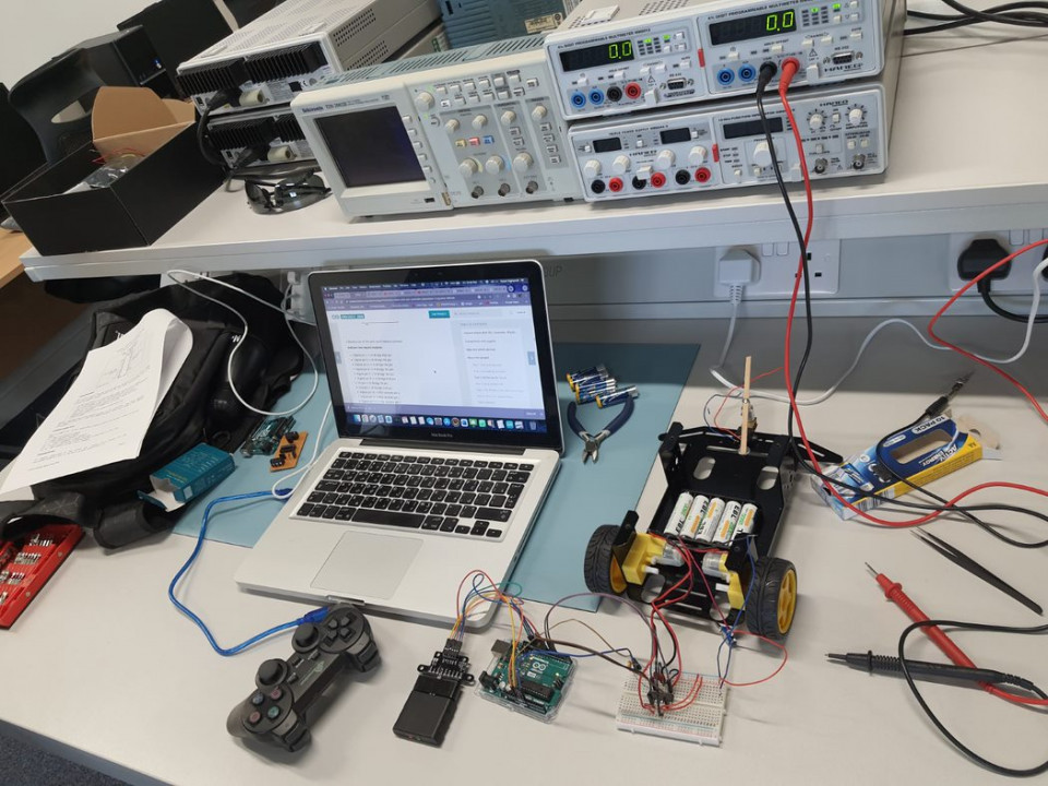 University of Bolton engineering students design the ultimate fighting robot