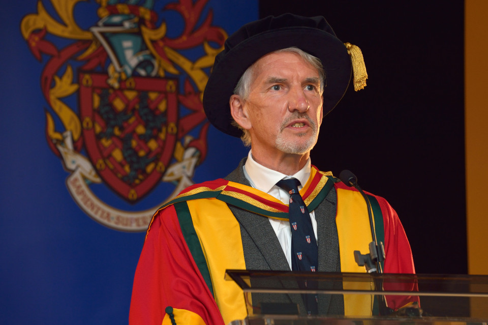 Leading Bolton surgeon receives Honorary Doctorate from University