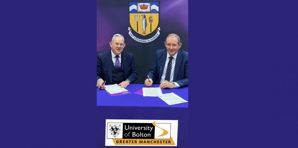 University of Bolton and City of Glasgow College forge new partnership