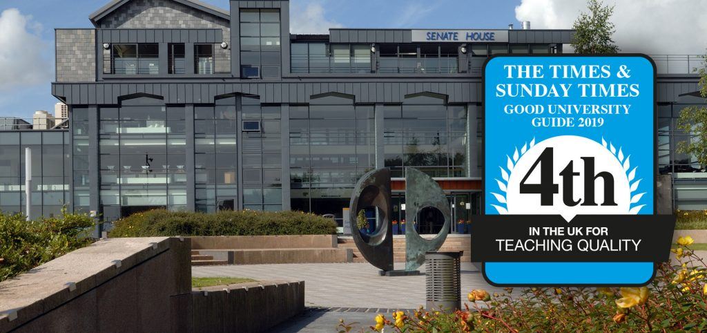 The University of Bolton Recognised by the Times and the Sunday Times Good University Guide