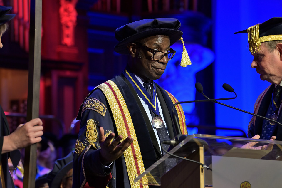 BBC journalist and Mastermind presenter Clive Myrie installed as Pro Chancellor of University of Bolton 